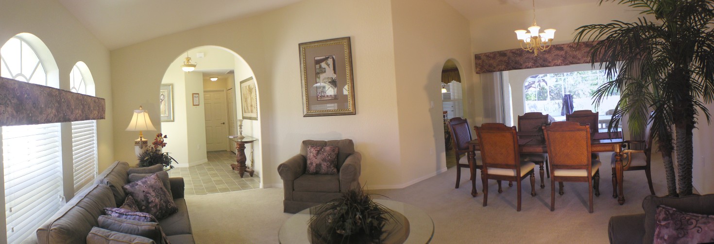 Everglade house Living area